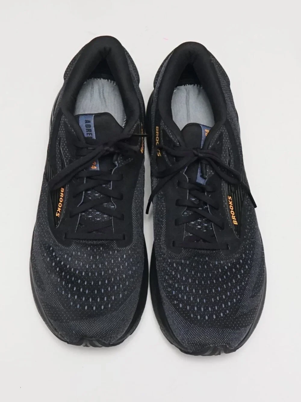 Brooks Adrenaline GTS 24 Black Country Blue Orange Size 15 Men’s Running